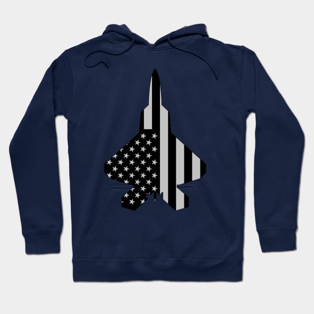 F22 Raptor - Patriot Hoodie by CM Studio